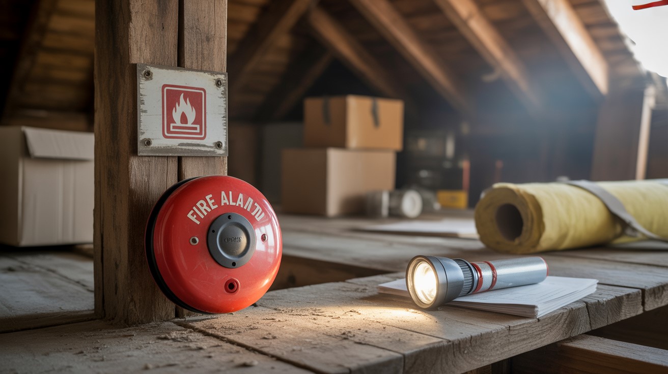 Inventering av brandsäkerhet brandskydd i vindar