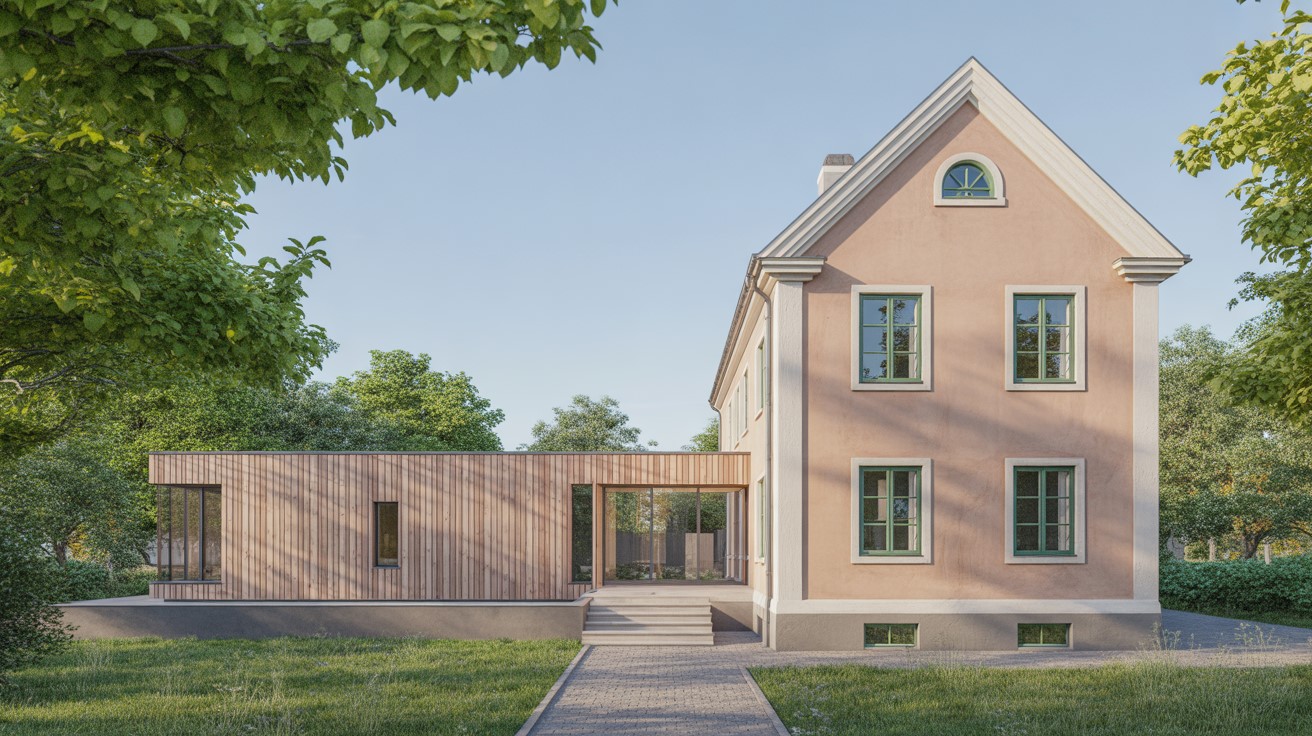 Tillbyggnad Hus