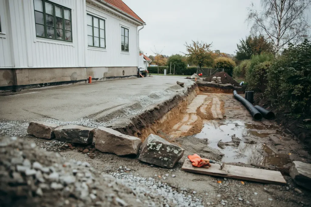 markarbeten f r villa gare s skapar du en stabil grund f r tomt uppfart och hus